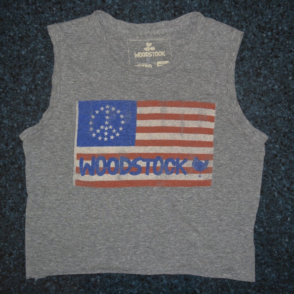 Original Retro Brand - Gray Woodstock Tank Top